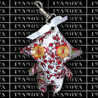Брелок "Кочан" | аксессуары | Дом Моды IVANOVA - разработка и пошив дизайнерской одежды и аксессуаров