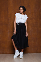 Вязаный топ и черная юбка new-look. | must have | Дом Моды IVANOVA - разработка и пошив дизайнерской одежды и аксессуаров